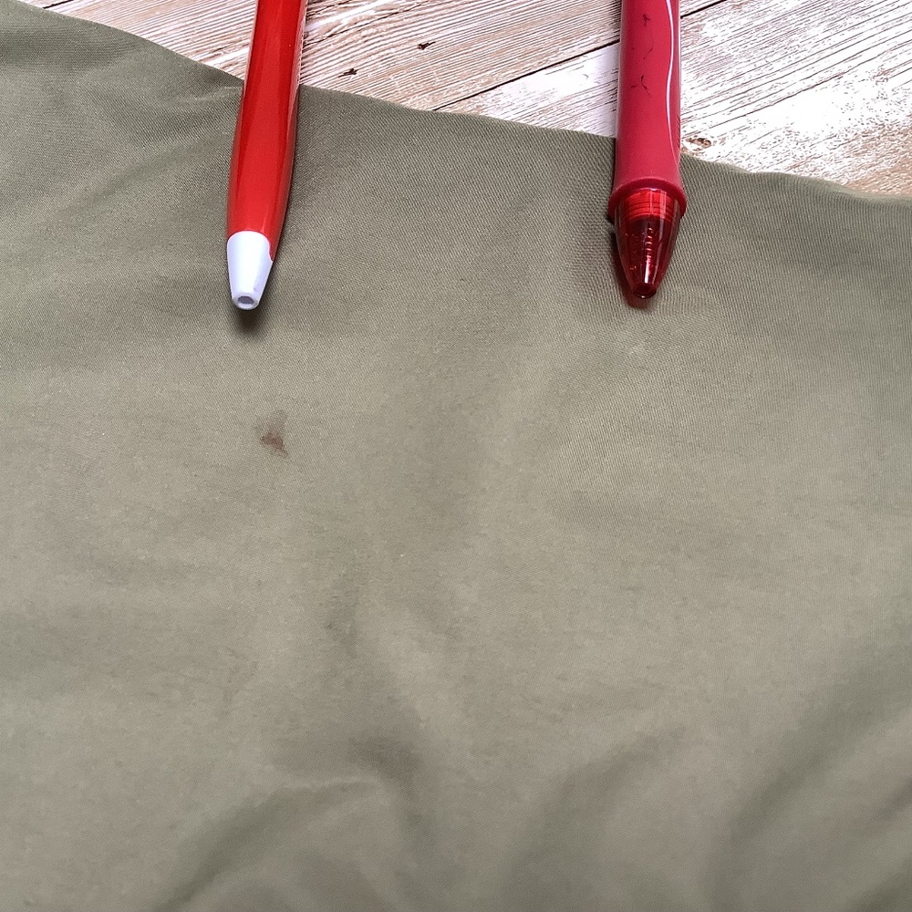 The North Face Puffer Bomber Jacket Insulated Olive Army Green M Medium - Picture 11 of 16